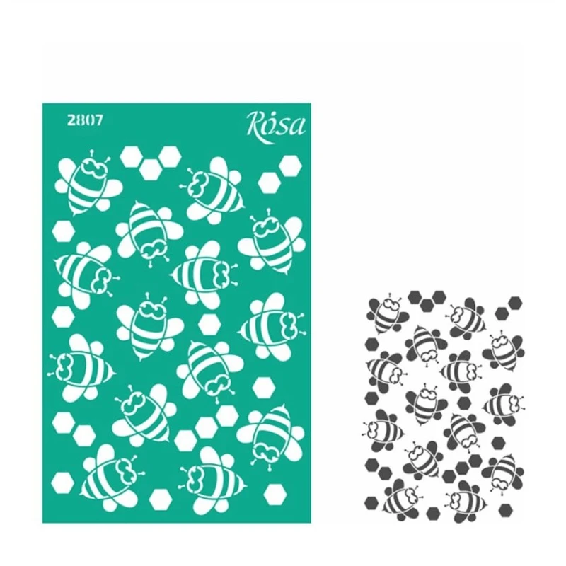 Трафарет самоклеящийся Rosa Talent, 13х20 см, №2805 Kids