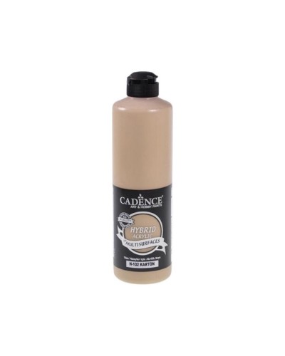 Akril boya Cadence Hybrid Acrylic for Multisurfaces H-102 Cardboard 500 ml
