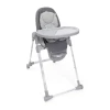 Стульчик для кормления Chicco Polly Armonia Carrara, серый