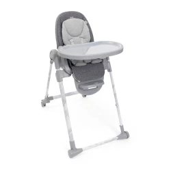 Стульчик для кормления Chicco Polly Armonia Carrara, серый