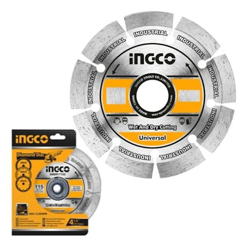 Алмазный диск Ingco DMD0111513, 115 мм