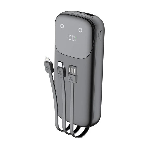 Xarici akkumulyator PowerBank Budi 10000 mAh PB083b1 Xarici akkumulyator PowerBank Budi 10000 mAh PB083b1