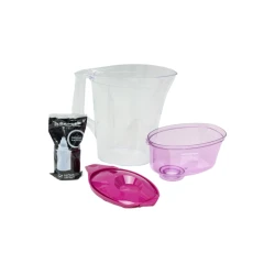 Фильтр-кувшин Барьер Аура, 4 л, с картриджем, розовый/прозрачный