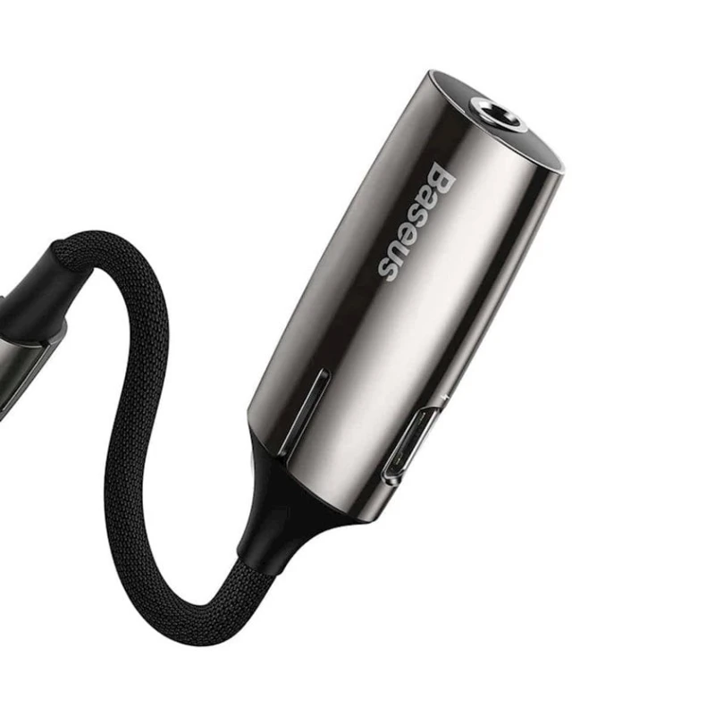 Adapter Baseus L60 Type-C Male To Type-C 3.5 mm Female Adapter (CATL60-0A) Adapter Baseus L60 Type-C Male To Type-C 3.5 mm Female Adapter (CATL60-0A)