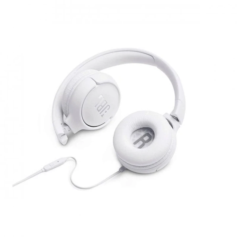 Проводные наушники JBL T500 White - JBLT500WHT