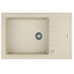 Кухонная мойка Teka Stone 60 STG 1B 1D Sandbeige Кухонная мойка Teka Stone 60 STG 1B 1D Sandbeige