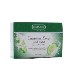 Tualet sabunu Hemani Live Natural Cucumber Soap, 75 q