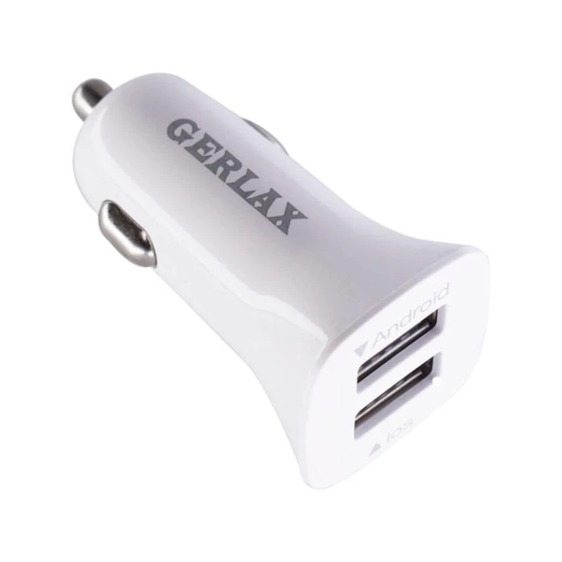 Автомобильное зарядное устройство Gerlax C2V White Автомобильное зарядное устройство Gerlax C2V White