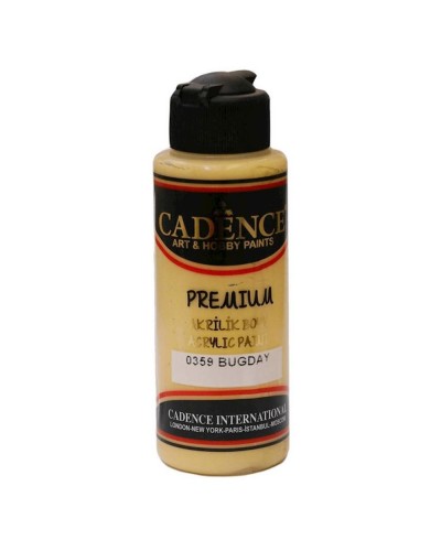 Akril boya Cadence Premium Acrylic Paint 0359 Wheat, buğda rəngi, 120 ml