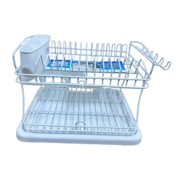 Подставка-органайзер R561, 31х47х32 см, железо, белый Подставка-органайзер R561, 31х47х32 см, железо, белый