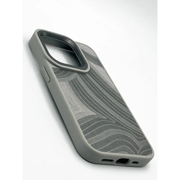 Чехол Kajsa для Apple iPhone 15 Pro Max, Серый Чехол Kajsa для Apple iPhone 15 Pro Max, Серый