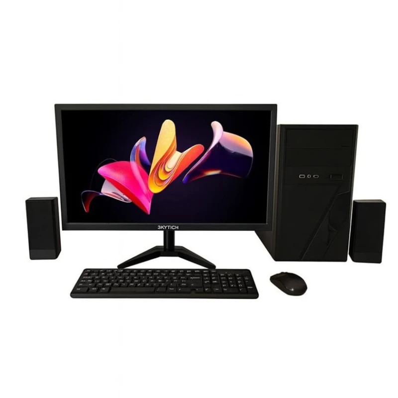 Stolüstü kompüter seti- Intel i5-3470 4GB RAM 240GB SSD 500GB HDD 22 Monitor