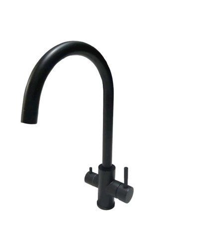 Qarışdırıcı kran mətbəx üçün KFQO-002 Qara