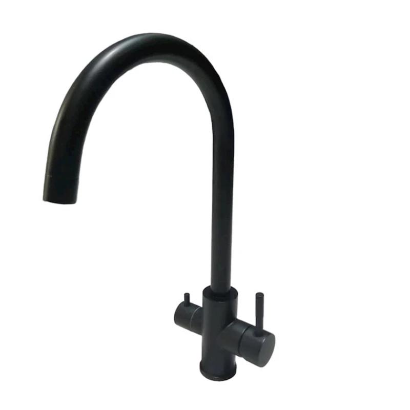 Qarışdırıcı kran mətbəx üçün KFQO-002 Qara