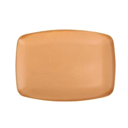 Тарелка Porland Ethos Danshari Earth 04ALM007162, оранжевая, 32 см