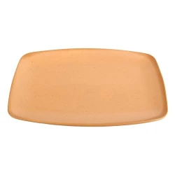 Тарелка Porland Ethos Danshari Earth 04ALM007162, оранжевая, 32 см