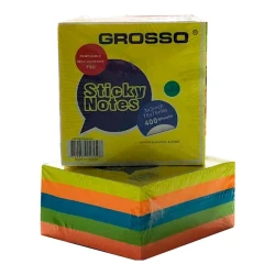 Стикеры для заметок Grosso, 76x76 мм, 400 шт, разноцветный
