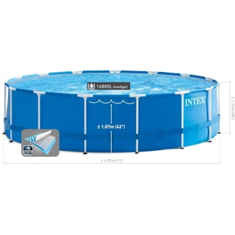 Каркасный бассейн Intex 28242NP, 457х122 см Каркасный бассейн Intex 28242NP, 457х122 см
