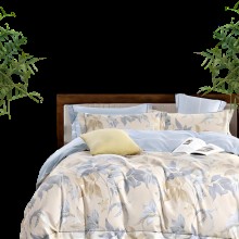 Yataq dəsti Narlı Exclusive Narlı 000772, yorğan üzü 200x220 sm, mələfə 240x260 sm, 2 əd yastıq üzü 50x70 sm, ikinəfərlik, satin, rəngbərəng