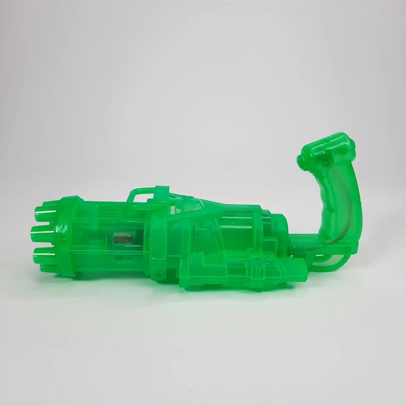 Пузырьковый бластер BGR-01RAX, 8 дюймов, машина для мыльных пузырей со светом и звуком, прозрачный, 20,1 x 9,8 x 7,2 см