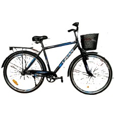 Velosiped 390 Uran 28 ölçü qoşa amartizator, göy