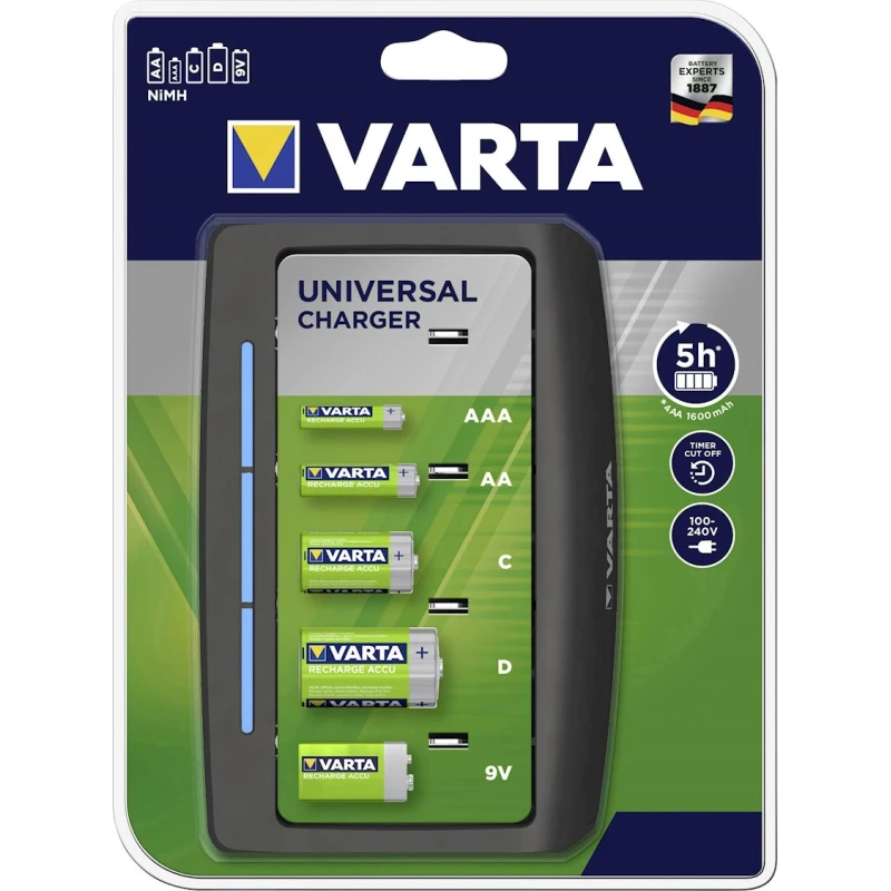 Зарядное устройство для батареек Varta Universal Charger Зарядное устройство для батареек Varta Universal Charger