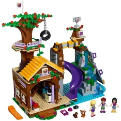 Блочный конструктор Adventure Camp Tree House Friends 81047/3019, 768 элементов