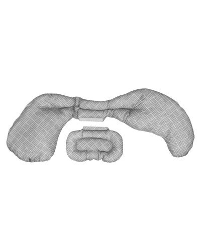 Hamilələr üçün yastıq Chicco Boppy Total Body, boz