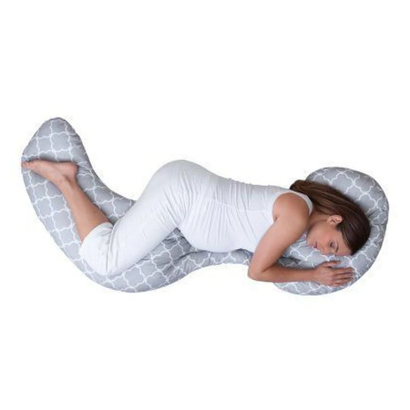 Подушка для беременных Chicco Boppy Total Body, серый