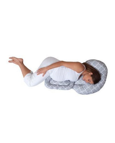 Hamilələr üçün yastıq Chicco Boppy Total Body, boz