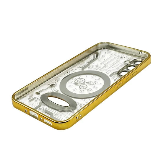 Çexol SS468 Samsung Galaxy A34 üçün Gold