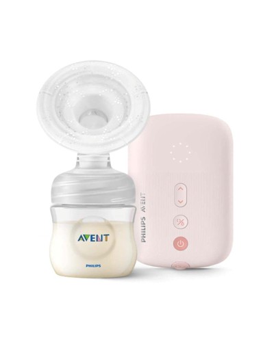 Elektrik süd nasosu Philips AVENT SCF395_11, 125 ml, çəhrayı