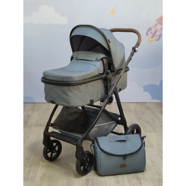 Детская коляска Toysologia K08 серая