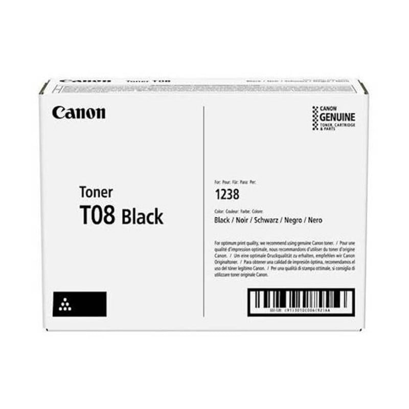 Тонер-картридж Canon T08 Black (3010C006AA)