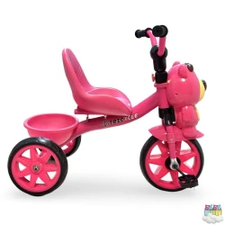 Uşaq üçün üçtəkərli velosiped çəhrayı, GLST 002