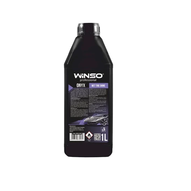 Чернитель для шин Winso Onyx Wet Tire Shine, 1 л Чернитель для шин Winso Onyx Wet Tire Shine, 1 л