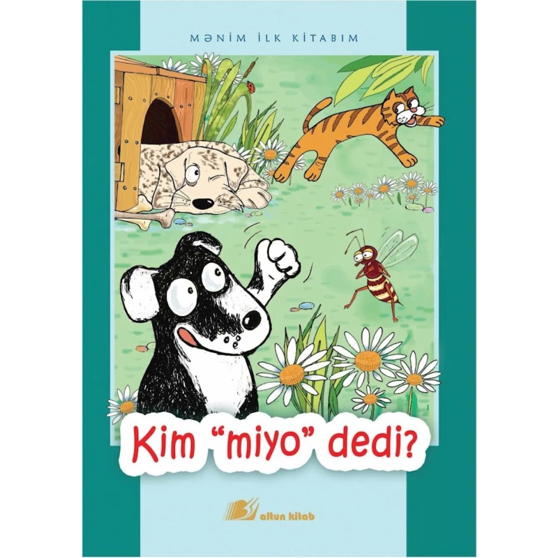 Книга Altun Kitab Mənim İlk Kitabım Kim miyo dedi?, 3+ лет, 12 стр Книга Altun Kitab Mənim İlk Kitabım Kim miyo dedi?, 3+ лет, 12 стр