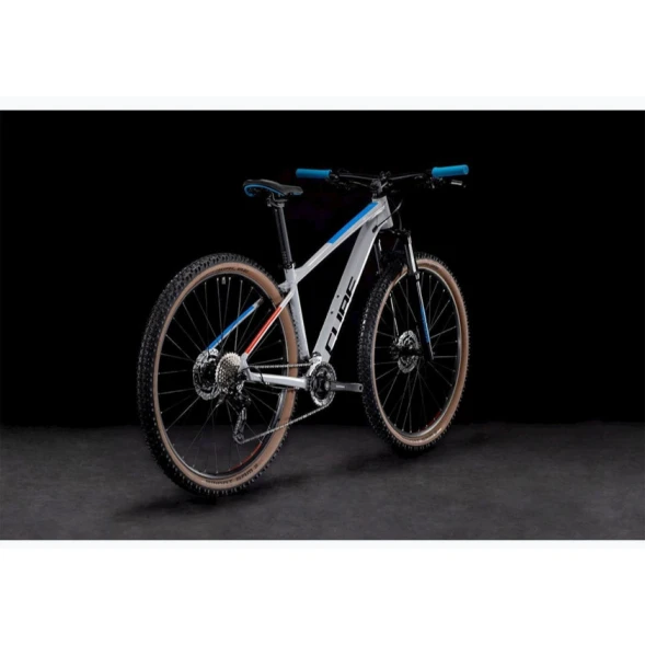 Горный велосипед Cube Aim SL 2022, размер M, Grey/Blue/Red