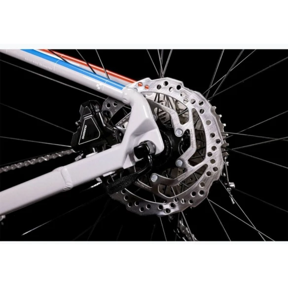 Горный велосипед Cube Aim SL 2022, размер M, Grey/Blue/Red