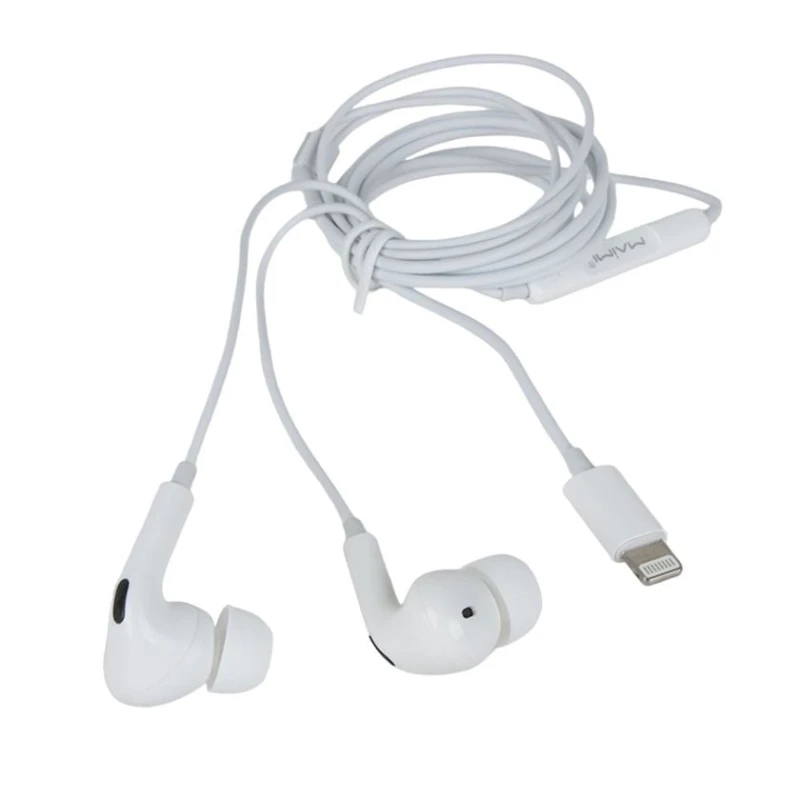 Проводные наушники Maimi H21 Lightning White Проводные наушники Maimi H21 Lightning White