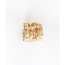 Кольцо для салфеток Hom-me плетеное, из морских водорослей, 5х4 см, коричневое Кольцо для салфеток Hom-me плетеное, из морских водорослей, 5х4 см, коричневое