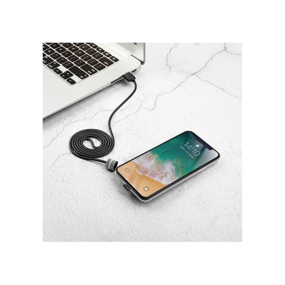 Кабель USB Baseus Suction Cup Mobile Games Cable USB For Lightning, черный Кабель USB Baseus Suction Cup Mobile Games Cable USB For Lightning, черный