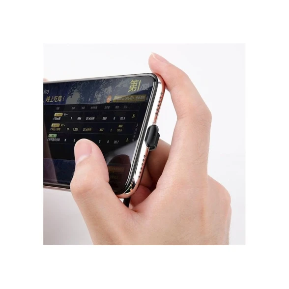 Кабель USB Baseus Suction Cup Mobile Games Cable USB For Lightning, черный Кабель USB Baseus Suction Cup Mobile Games Cable USB For Lightning, черный