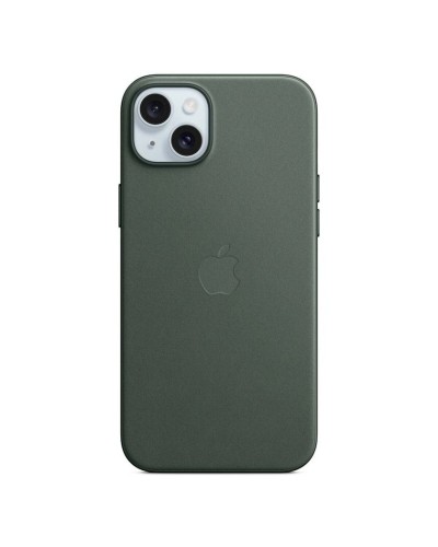 Çexol Apple FineWoven Case with MagSafe iPhone 15 Plus üçün - Evergreen (MT4F3ZM/A)