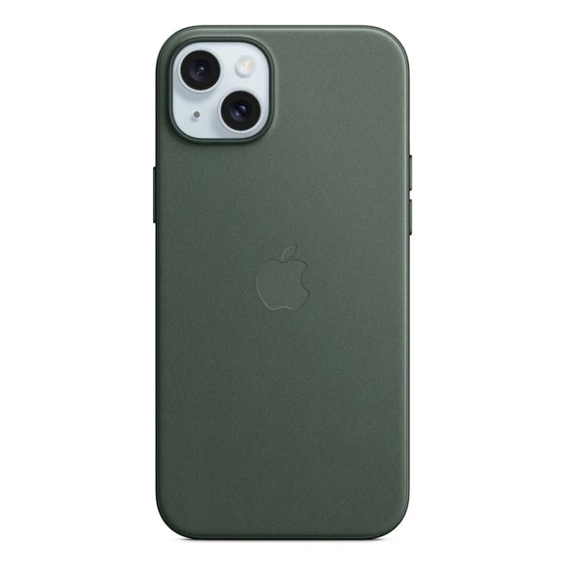 Чехол Apple FineWoven Case with MagSafe для iPhone 15 Plus - Evergreen (MT4F3ZM/A) Чехол Apple FineWoven Case with MagSafe для iPhone 15 Plus - Evergreen (MT4F3ZM/A)