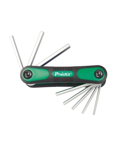 Yığılan altıüzlü açar dəsti Pro'sKit HW-121M