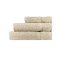 Üz və əllər üçün dəsmal Atenas Calpe, pambıq, bej, 50x100 sm