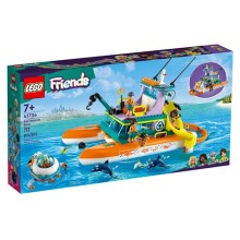 Konstruktor LEGO Friends Dəniz xilasetmə qrupunun qayığı 41734, 7+ yaş, 721 hissə