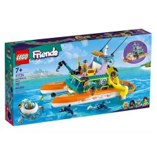 Konstruktor LEGO Friends Dəniz xilasetmə qrupunun qayığı 41734, 7+ yaş, 721 hissə
