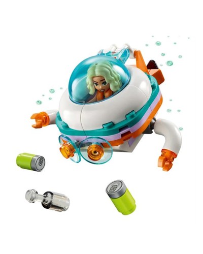 Konstruktor LEGO Friends Dəniz xilasetmə qrupunun qayığı 41734, 7+ yaş, 721 hissə
